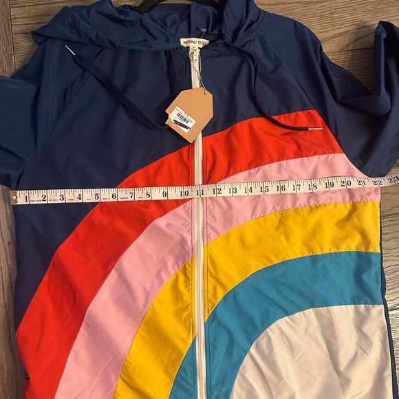 Main Strip Colorful Striped Spring Jacket-New-Cute! - Picture 10 of 15